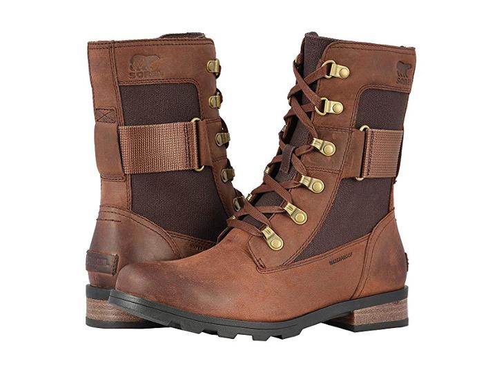 Sorel Emelietm Conquest (burro) Women's Lace-up Boots