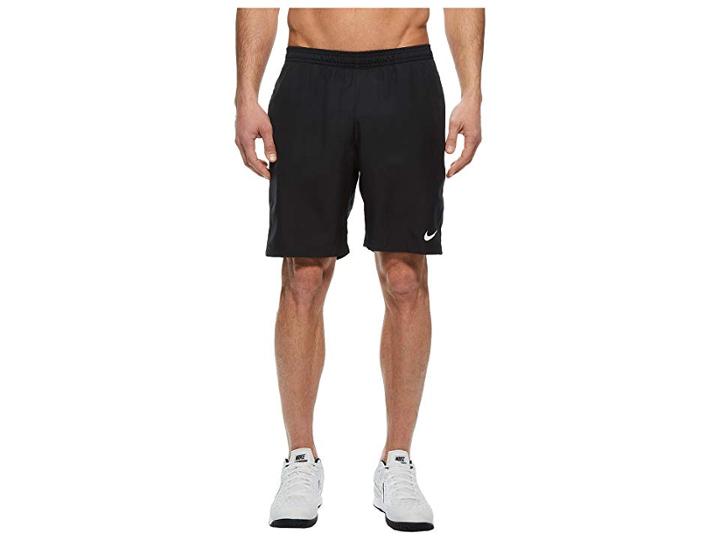 Nike Court Dry 9 Tennis Short (black/black/black/white) Men's Shorts