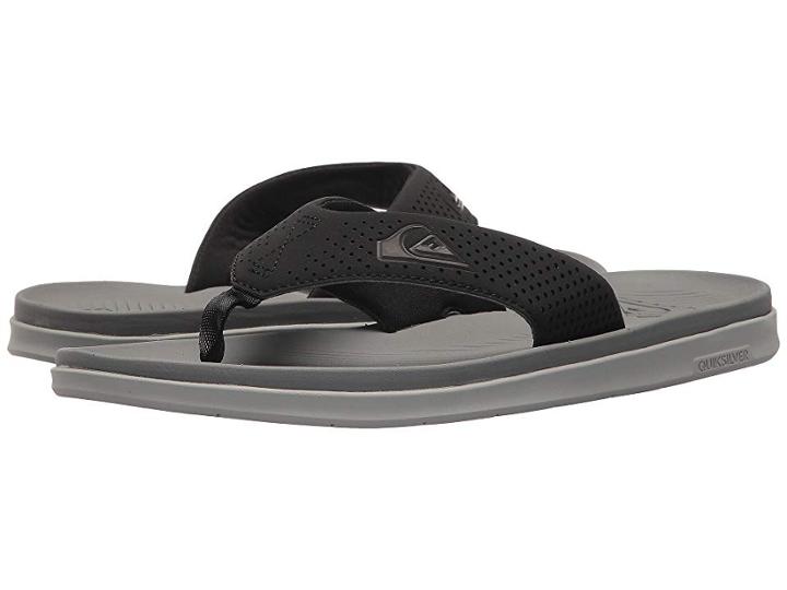 Quiksilver Haleiwa Plus (black/grey/blue) Men's Sandals