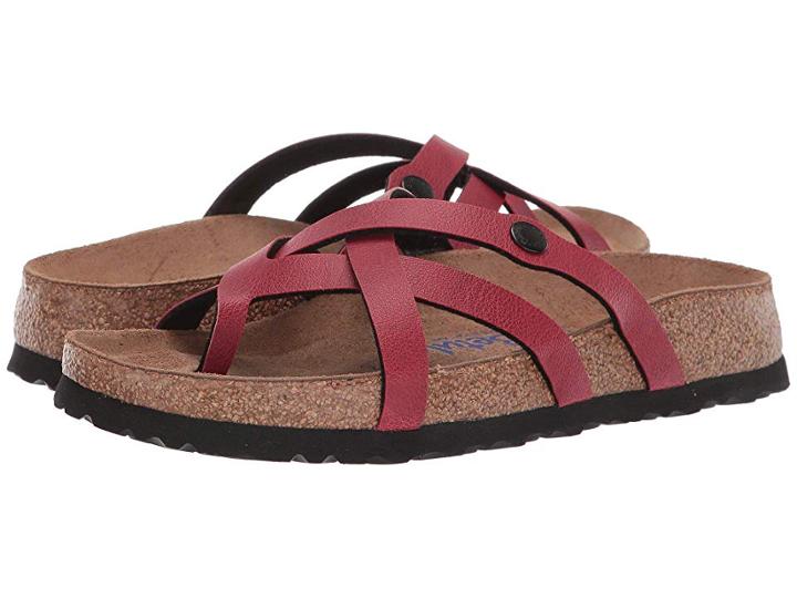 Betula Licensed By Birkenstock Vinja Soft (basic Red Birko-flortm) Women's Sandals