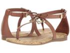 Michael Michael Kors Kids Demi Sash (little Kid/big Kid) (cognac) Girl's Shoes