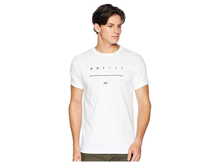 O'neill Taper Printables Top (white) Men's Clothing