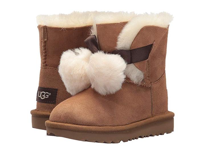 Ugg Kids Gita (toddler/little Kid) (chestnut) Girls Shoes
