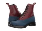 Marni Ankle Boot (navy/burgundy) Men's Boots