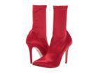 Tony Bianco Davis (red Stretch Satin) Women's Boots