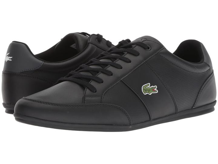 Lacoste Nivolor 318 1 P (black/dark Grey) Men's Shoes