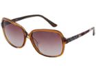 Guess Gu7382 (shiny Light Brown/gradient Brown) Fashion Sunglasses