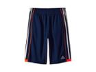 Adidas Kids Next Speed Shorts (big Kids) (navy/orange) Boy's Shorts
