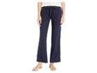 Per Se 31 Linen Drawsting Pants (navy) Women's Casual Pants