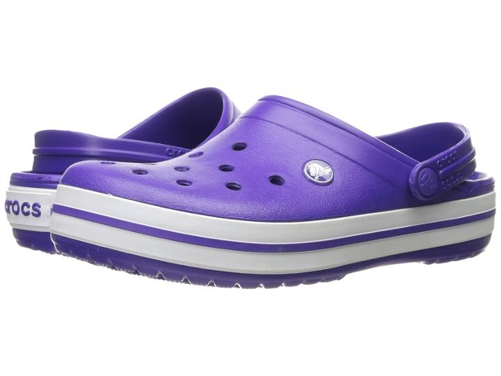 Crocs Crocband Clog (ultraviolet/white) Clog Shoes