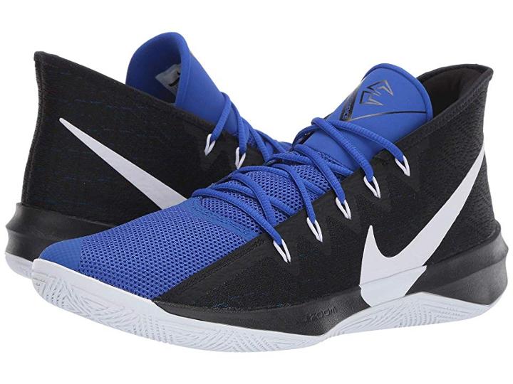 Nike Zoom Evidence Iii (black/white/game Royal/blue Hero) Men's Basketball Shoes