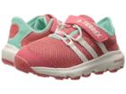 Adidas Outdoor Kids Terrex Climacool Voyager Cf (little Kid/big Kid) (tactile Pink/chalk White/easy Green) Girls Shoes