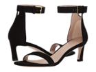 Stuart Weitzman 45squarenudist (black Luxe Suede) Women's Shoes
