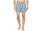Tommy Bahama Island Washed Cotton Woven Boxer Shorts (leaves) Men's Shorts