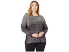 Nic+zoe Plus Size Pattern Stitch Top (multi) Women's Clothing