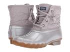 Sperry Kids Saltwater Boot (little Kid/big Kid) (gull Grey Synthetic) Girls Shoes