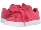 Puma Kids Suede Heart Valentine (little Kid) (paradise Pink/paradise Pink) Girls Shoes