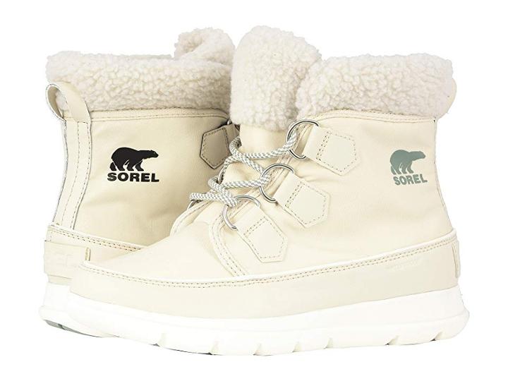 Sorel Explorer Carnival (fawn/sea Salt) Women's Cold Weather Boots