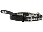 Rebecca Minkoff 20 Mm Veg Dog Clip Belt (black/nickel) Women's Belts