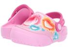 Crocs Kids Crocsfunlab Heart Lights Clog (toddler/little Kid) (carnation) Kids Shoes