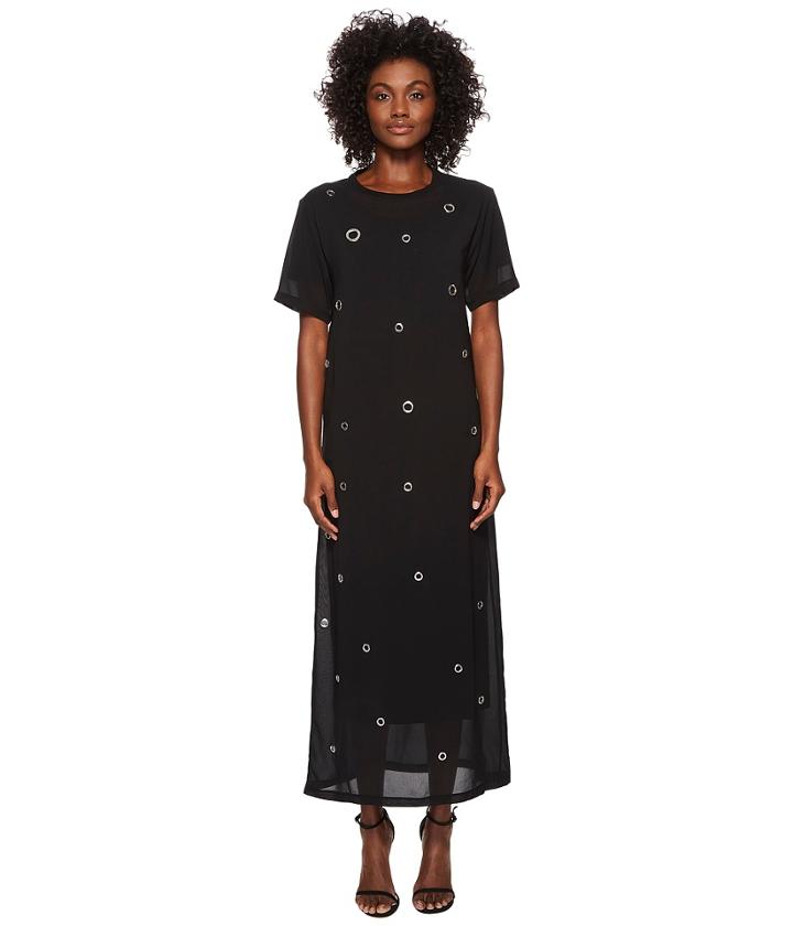 Versus Versace Abito Donna Tessuto (black/black) Women's Clothing