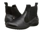 Naot Konini (black Raven Leather/black Crackle Leather/black Raven Leather) Women's Boots