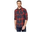 Tentree Fergus Long Sleeve Button Up Buffalo (outer Space/bossa Nova) Men's Clothing