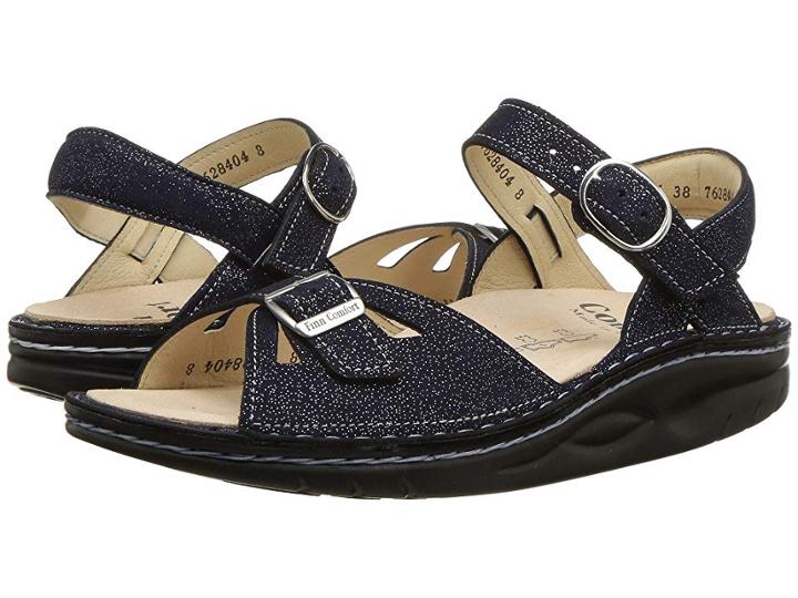 Finn Comfort Motomachi (navy) Women's Sandals