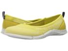 Ecco Sport Intrinsic Karma Flat (sulphur/lemon Neon Sulphur/sulphur) Women's Flat Shoes