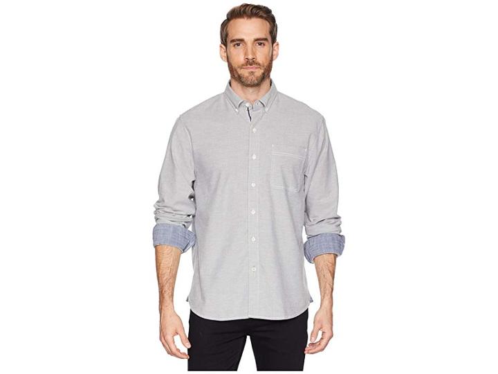 Tommy Bahama Oxford Isles Shirt (cave) Men's Long Sleeve Button Up