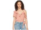 Astr The Label Tansy Top (carnation Pink) Women's Clothing