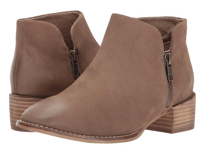 Seychelles Vocal (taupe Nubuck) Women's Zip Boots