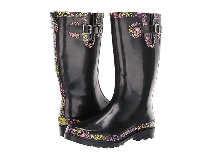Western Chief Camolflorage Pop (multi) Women's Rain Boots