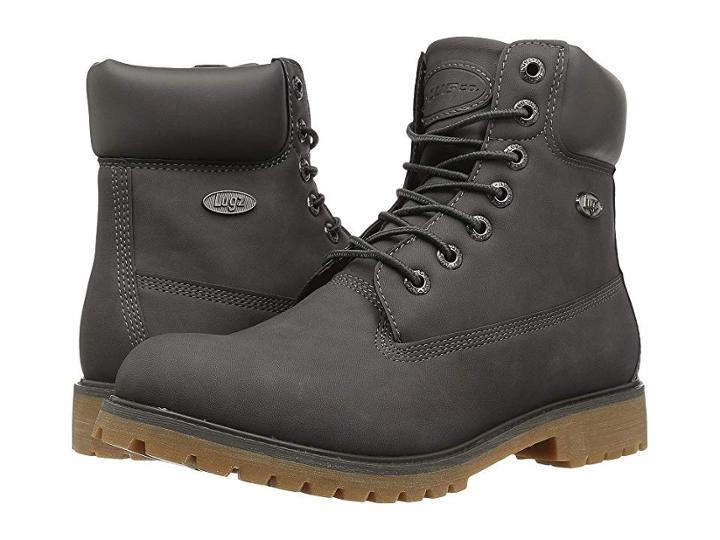 Lugz Convoy (charcoal/gum) Men's Lace-up Boots