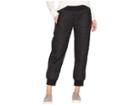 Kamalikulture By Norma Kamali Quilted Jog Pants (black) Women's Casual Pants
