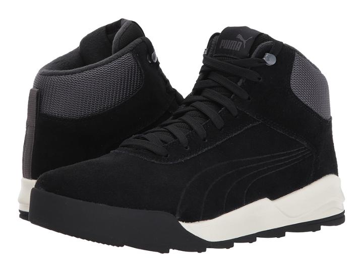 Puma Desierto Sneaker (puma Black/puma Black/whisper White) Men's Shoes