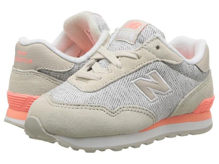 New Balance Kids Kl515v1i (infant/toddler) (moonbeam/fiji) Girls Shoes