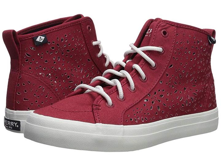 Sperry Crest Ripple (red) Women's Shoes