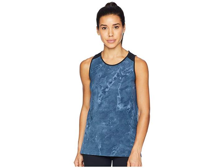 Under Armour Golf Threadborne Sleeveless (academy/black/academy) Women's Sleeveless
