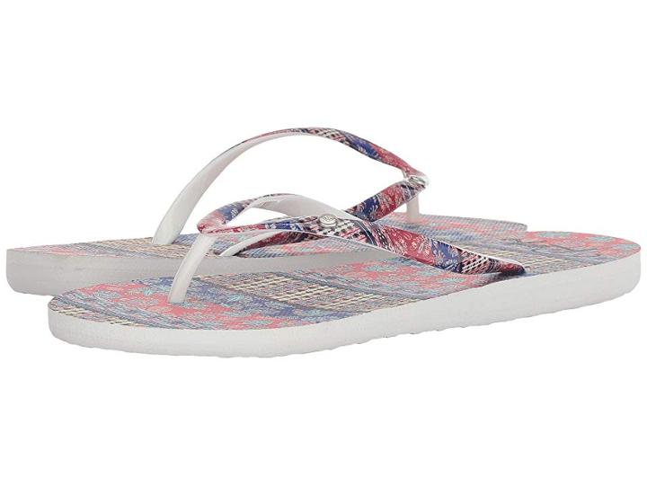Roxy Portofino Ii (red/blue) Women's Sandals