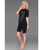 O'neill Reactor Spring Suit (black/black/black) Women's Wetsuits One Piece