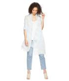 Betsey Johnson Shimmer Stripe Day Wrap (teal) Women's Clothing