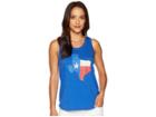 Rock And Roll Cowgirl Tank Top 49-5548 (navy) Women's Sleeveless