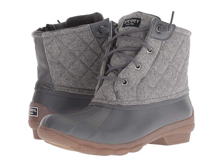 Sperry Syren Gulf Wool Quilt (grey) Women's Shoes