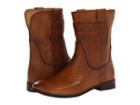 Frye Paige Short Riding (camel Smooth Vintage Leather) Women's Pull-on Boots