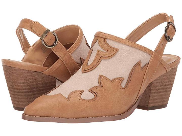 Matisse Long Road Mule Bootie (tan Synthetic) Women's Boots