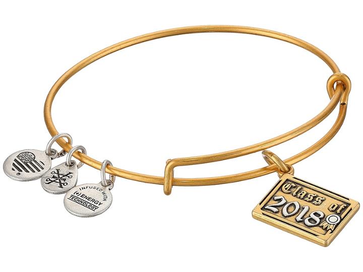 Alex And Ani Class Of 2018 Bangle (rafaelian Gold) Bracelet