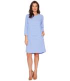 Fresh Produce Pinstripe Catalina Dress (peri Blue) Women's Dress