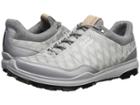 Ecco Golf Biom Hybrid 3 Gtx (white/silver Metallic) Men's Golf Shoes