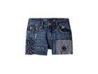 Ag Adriano Goldschmied Kids Patchwork Shorts (big Kids) (worn Wash) Girl's Shorts